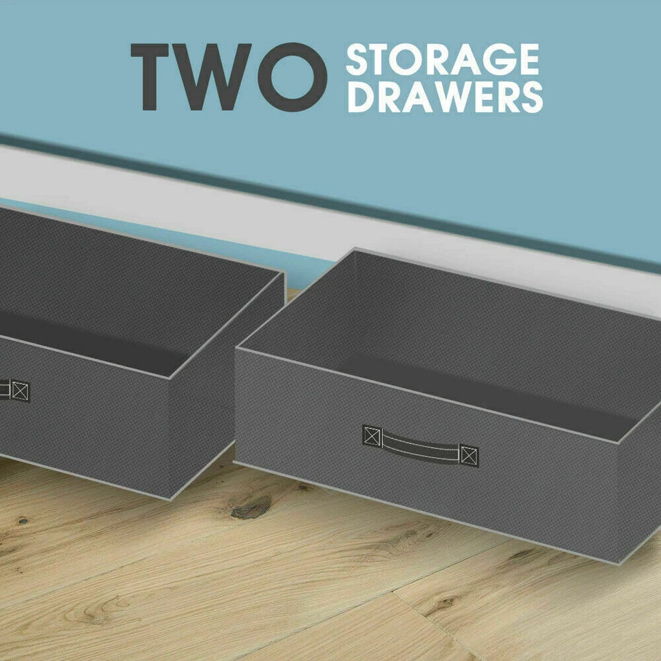 Wardrobe Storage Cabinet with Shelves