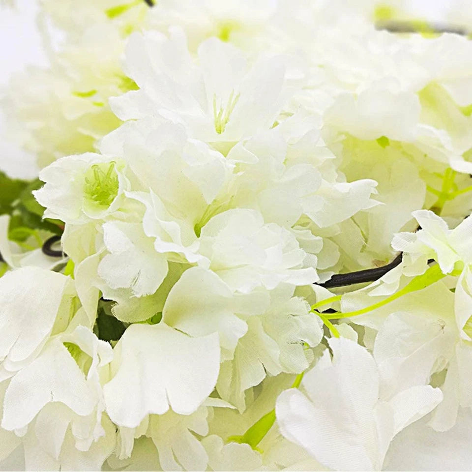2.1M Artificial Silk Sakura Flowers Fake Vine Ivy
