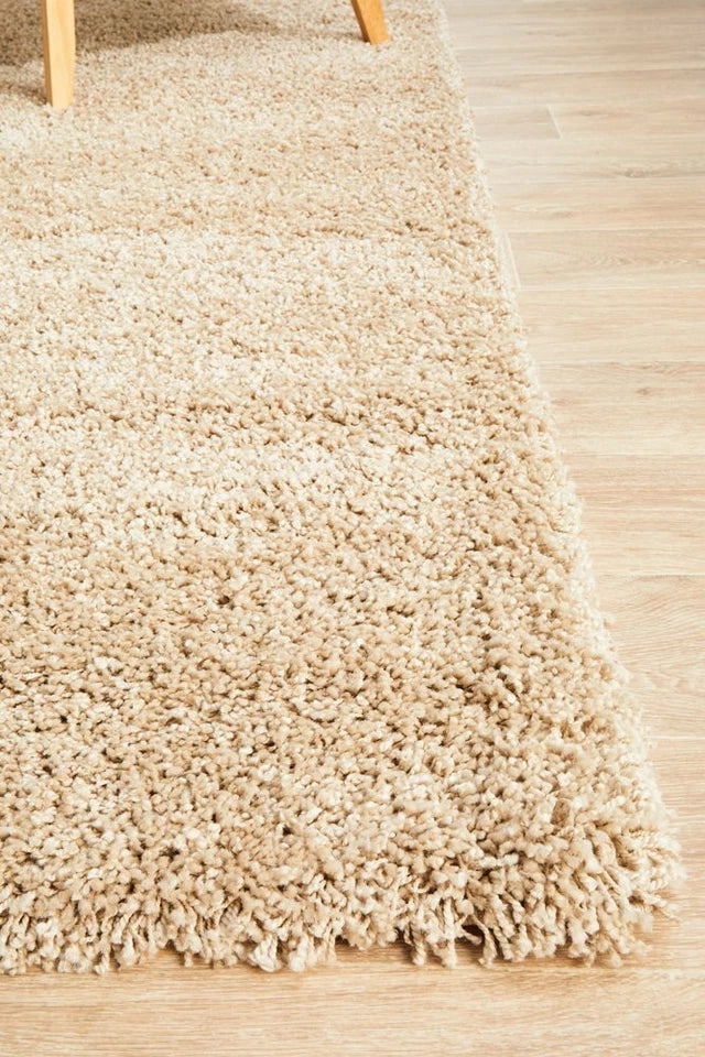 Floor Rug Rugs Fluffy Area Carpet Shaggy Soft Khaki Mat