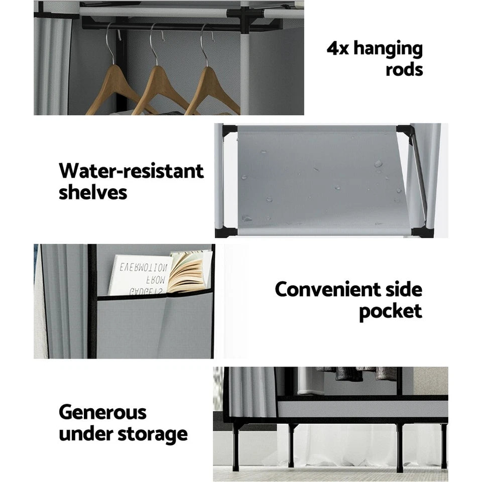 Fabric Wardrobe Closet