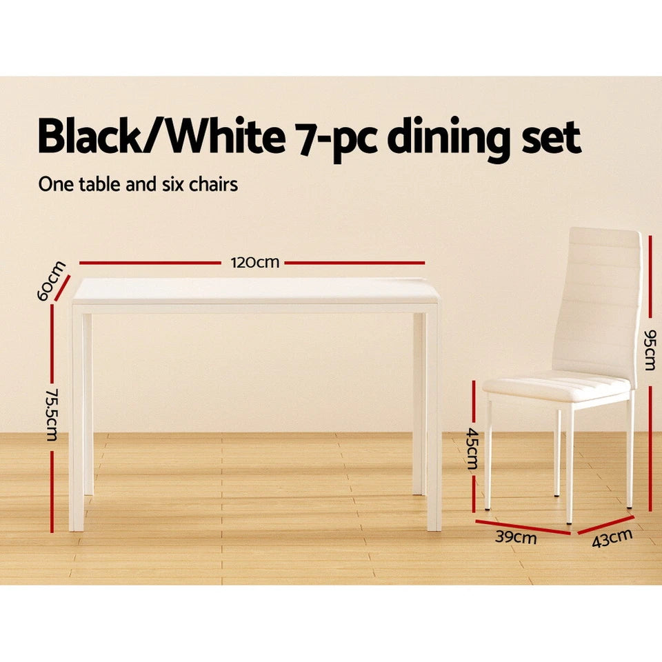 Dining Set 5/7 Pieces Wooden