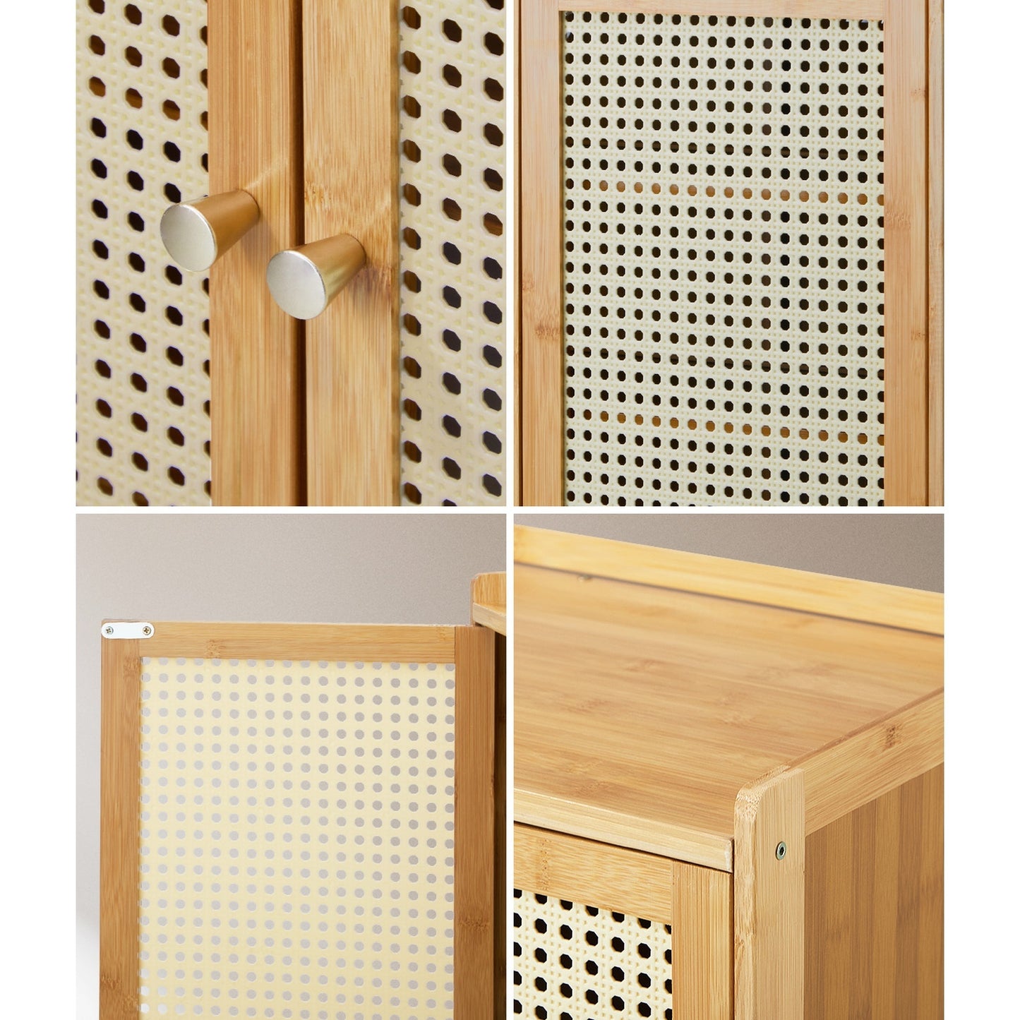 Shoes Rack Organiser Shelf 4 Doors 70 Pairs