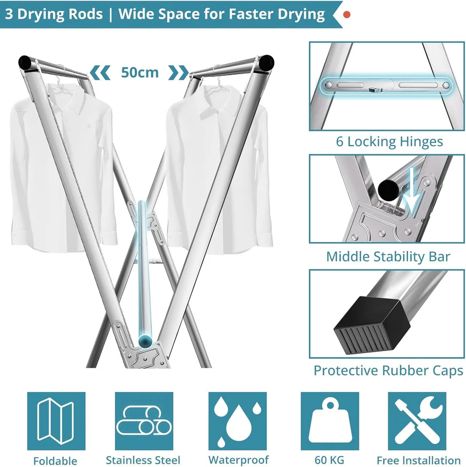 2.4 Meters Clothes Drying Rack