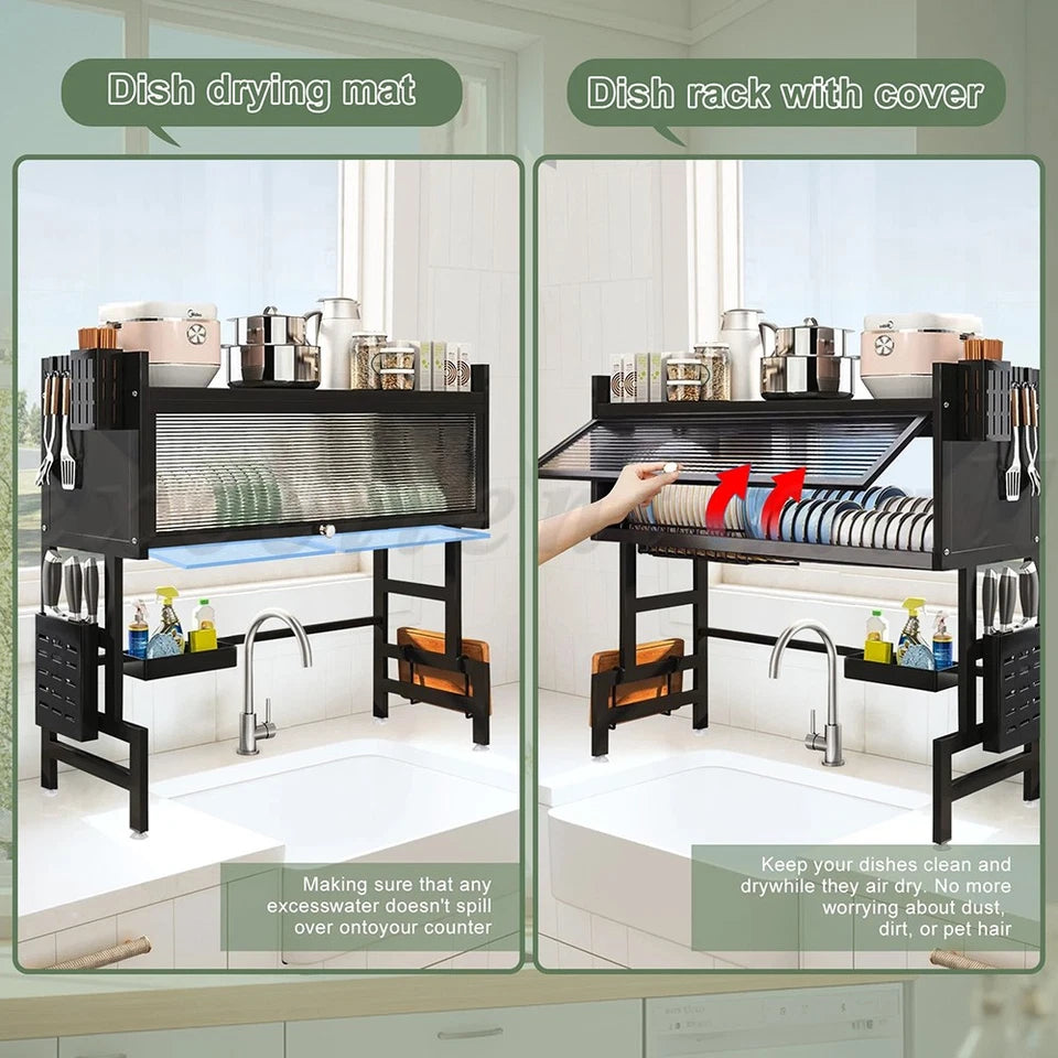 Over Sink Organiser Dish Drying Rack Holder