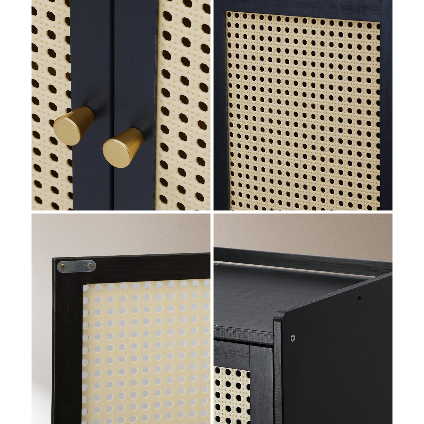 Shoes Rack Organiser Shelf 4 Doors 70 Pairs
