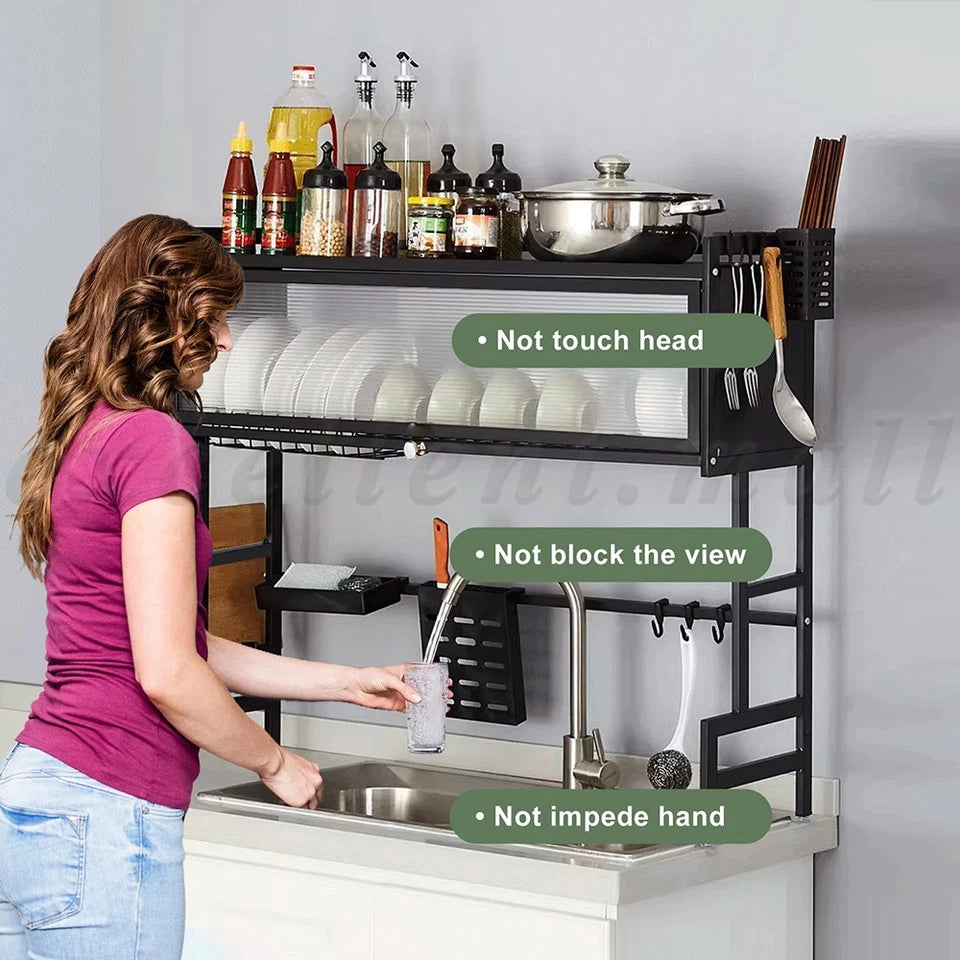 Over Sink Organiser Dish Drying Rack Holder