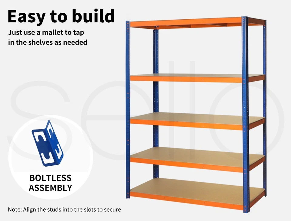 Warehouse Shelving Rack 1.8X1.2M