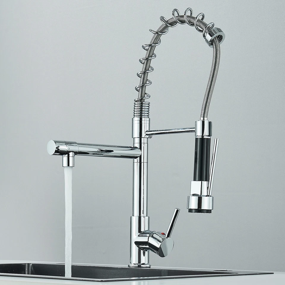 360° Swivel Chrome Kitchen Tap