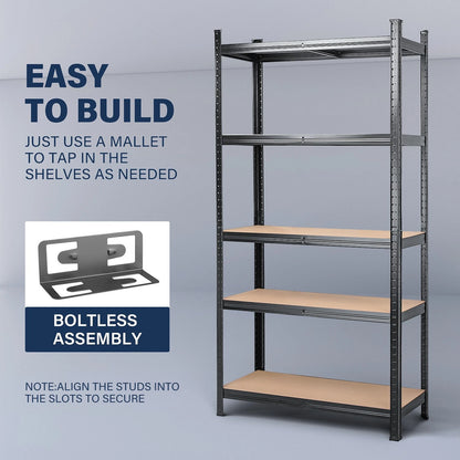 1.8M Warehouse Rack Steel metal shelves