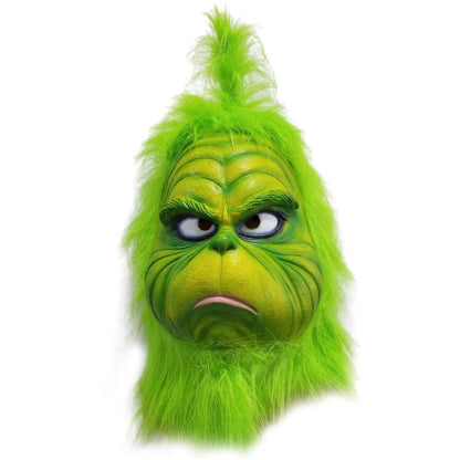 7Pcs Adults The Grinch Costume Xmas Party