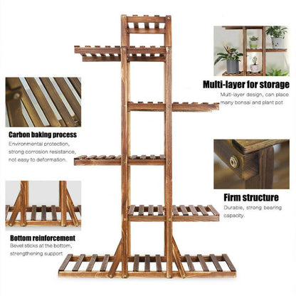 6 Tier Strong Flower Plant Pot Shelf Stand