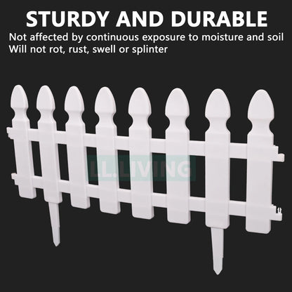 Plastic Garden Edging Lawn Yard Plant Flower Fence