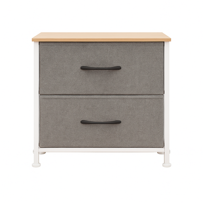 Chest of Drawers Storage Cabinet Tower Dresser Wood Top