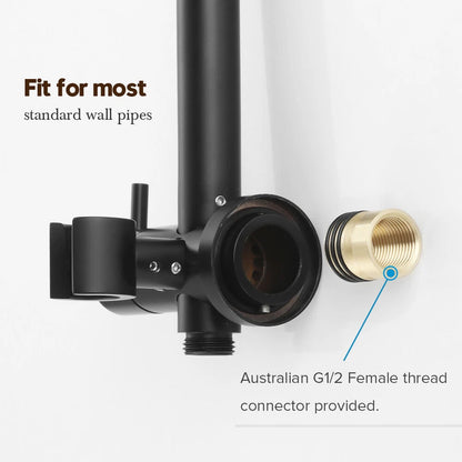 9" Shower Head Set 2 in 1