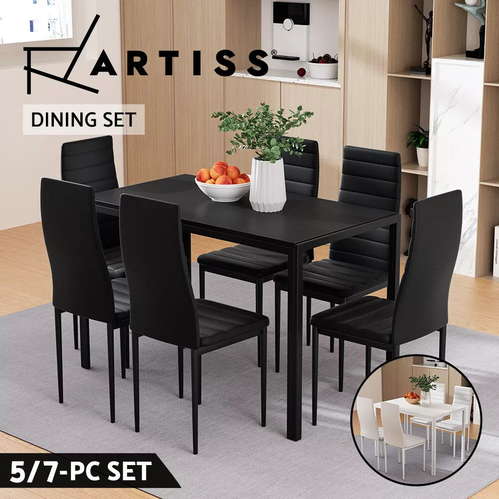Dining Set 5/7 Pieces Wooden