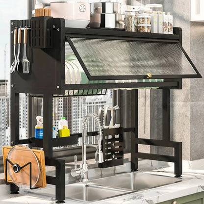 Over Sink Organiser Dish Drying Rack Holder