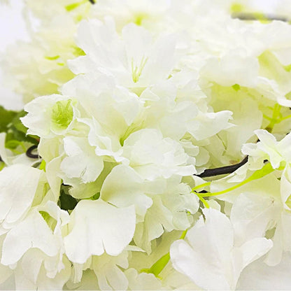 2.1M Artificial Silk Sakura Flowers Fake Vine Ivy