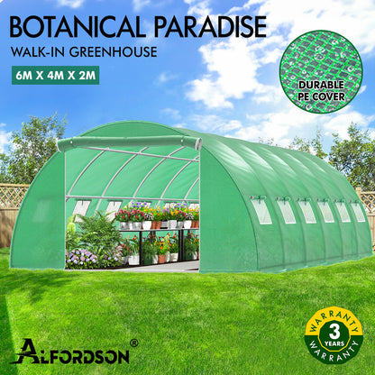 Greenhouse Dome Gabled Shed Walk in Green House