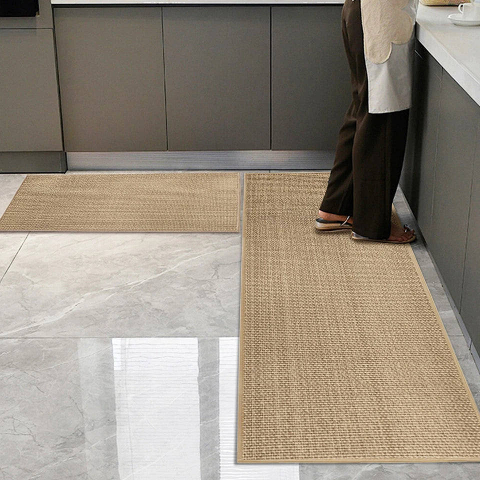 Waterproof Kitchen Door Floor Mat Non-Slip Home Rug