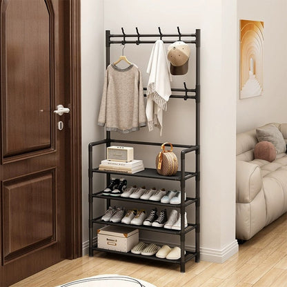 4 Tier Shoe Rack Hallway