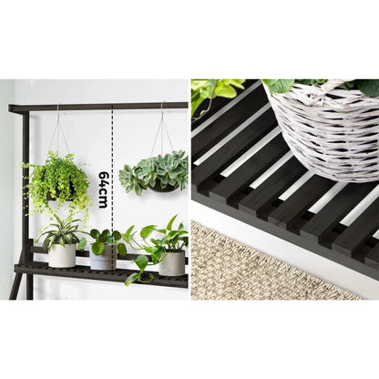 3 Tier Plant Stand Indoor Outdoor Garden