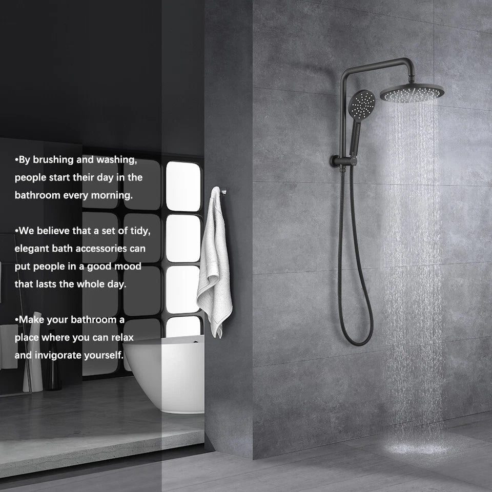 9" Shower Head Set 2 in 1