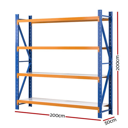 2Mx2Mx0.5M Garage Shelving Warehouse Rack