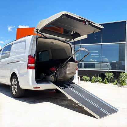 Multi folding Wheelchair Ramp 272kg Rated Portable Non-Slip