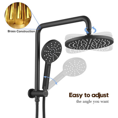 9" Shower Head Set 2 in 1