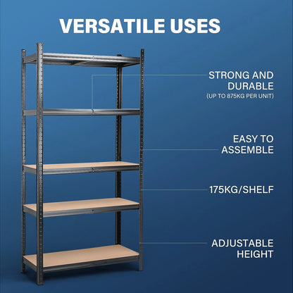 1.8M Warehouse Rack Steel metal shelves