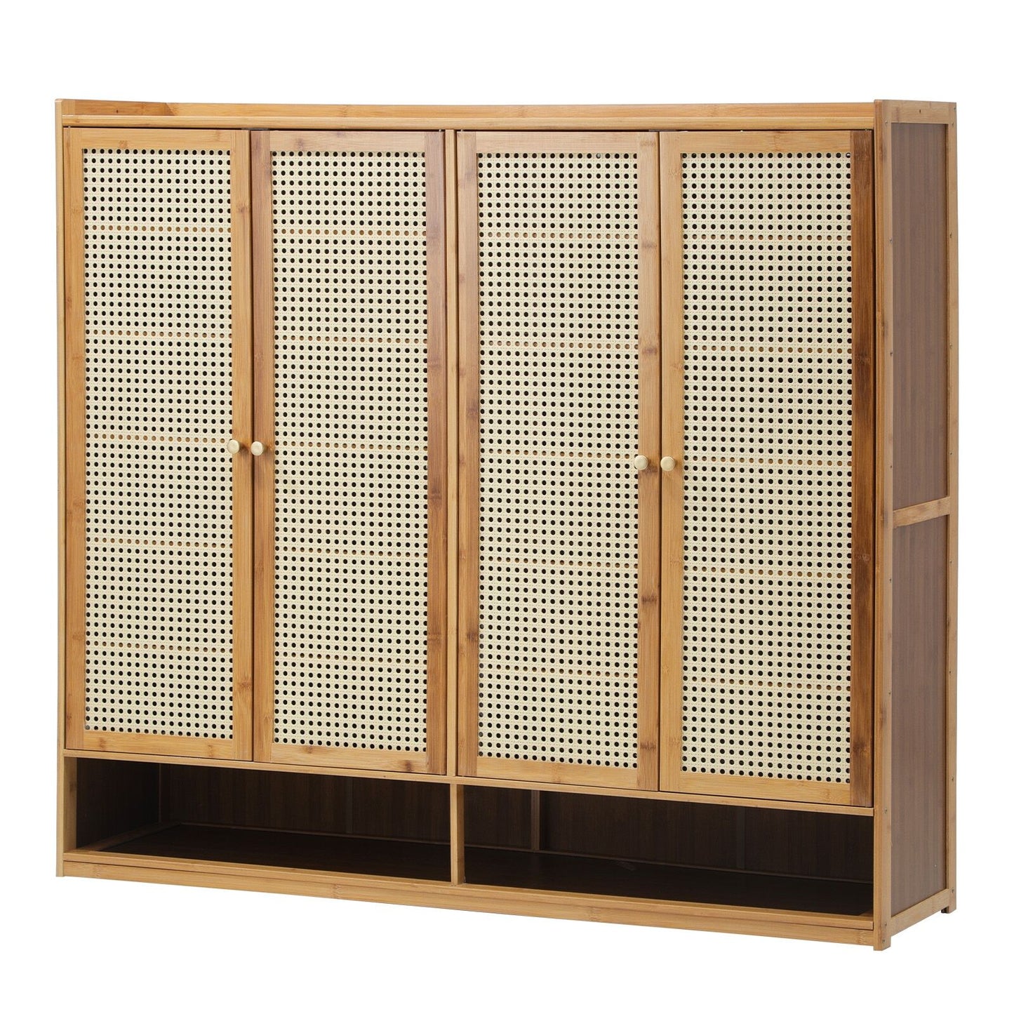 Shoes Rack Organiser Shelf 4 Doors 70 Pairs