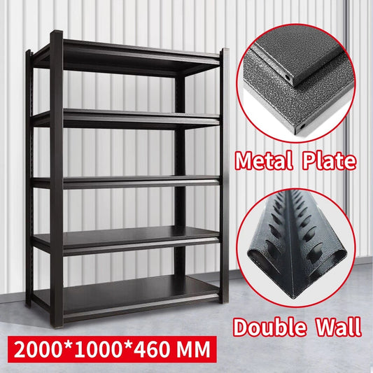 Metal Garage Shelving Warehouse Rack 2Mx1Mx0.46M