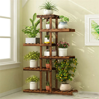 6 Tier Strong Flower Plant Pot Shelf Stand