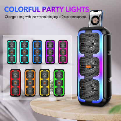 Portable TWS Bluetooth Speaker Bass Speakers