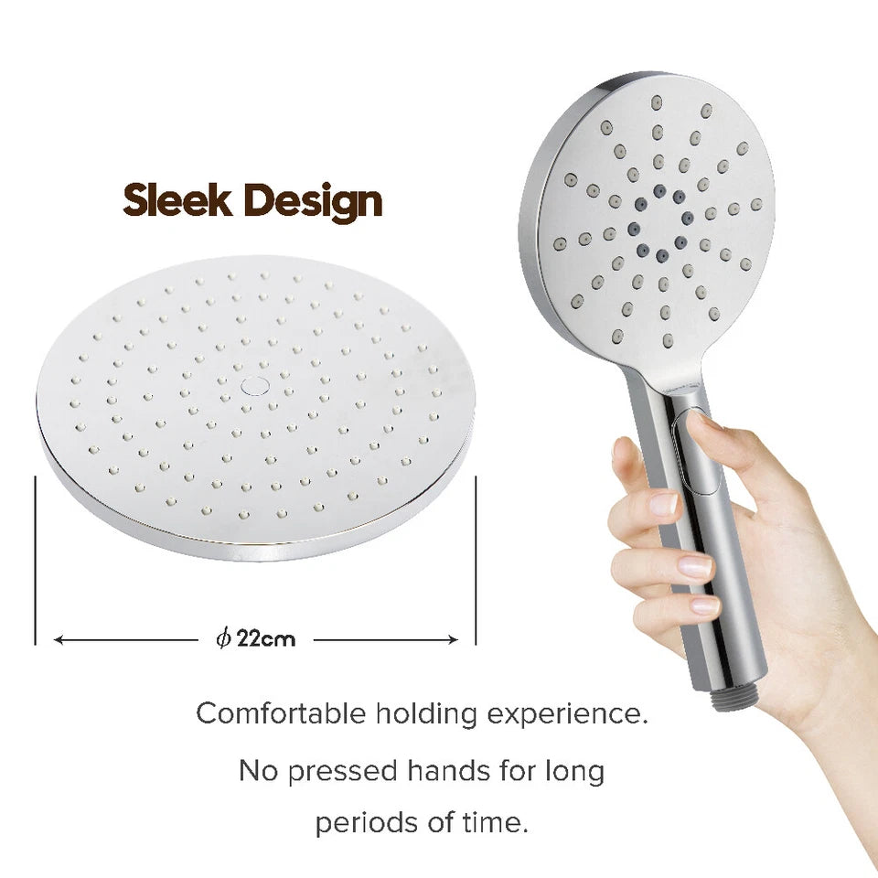 9" Shower Head Set 2 in 1