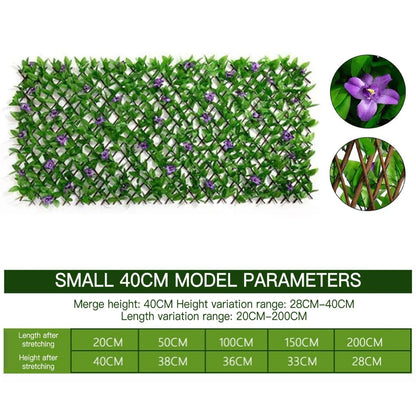 Garden Artificial Ivy Leaf Plant Wall Hedge Fence Screen Hedging Privacy Cover