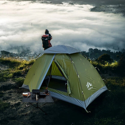 Upgraded 1-2 Person Easy Setup Camping Tent