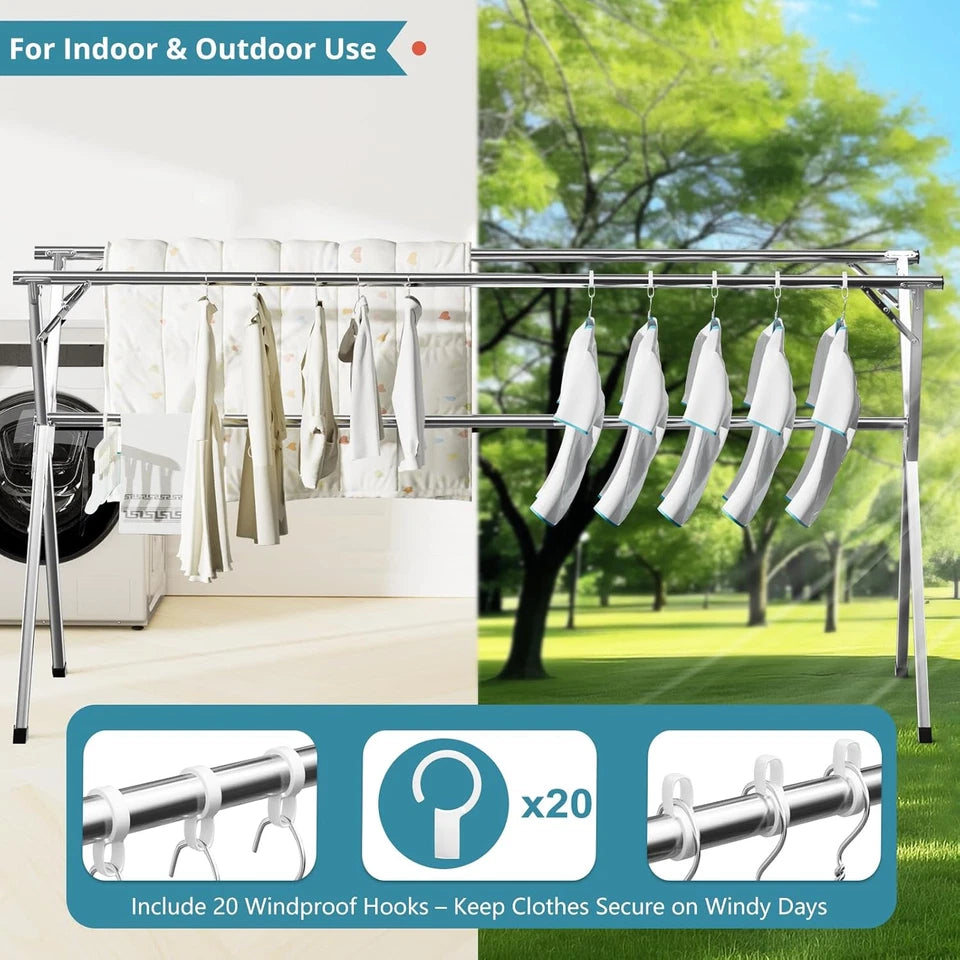 2.4 Meters Clothes Drying Rack