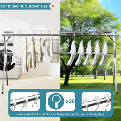 2.4 Meters Clothes Drying Rack