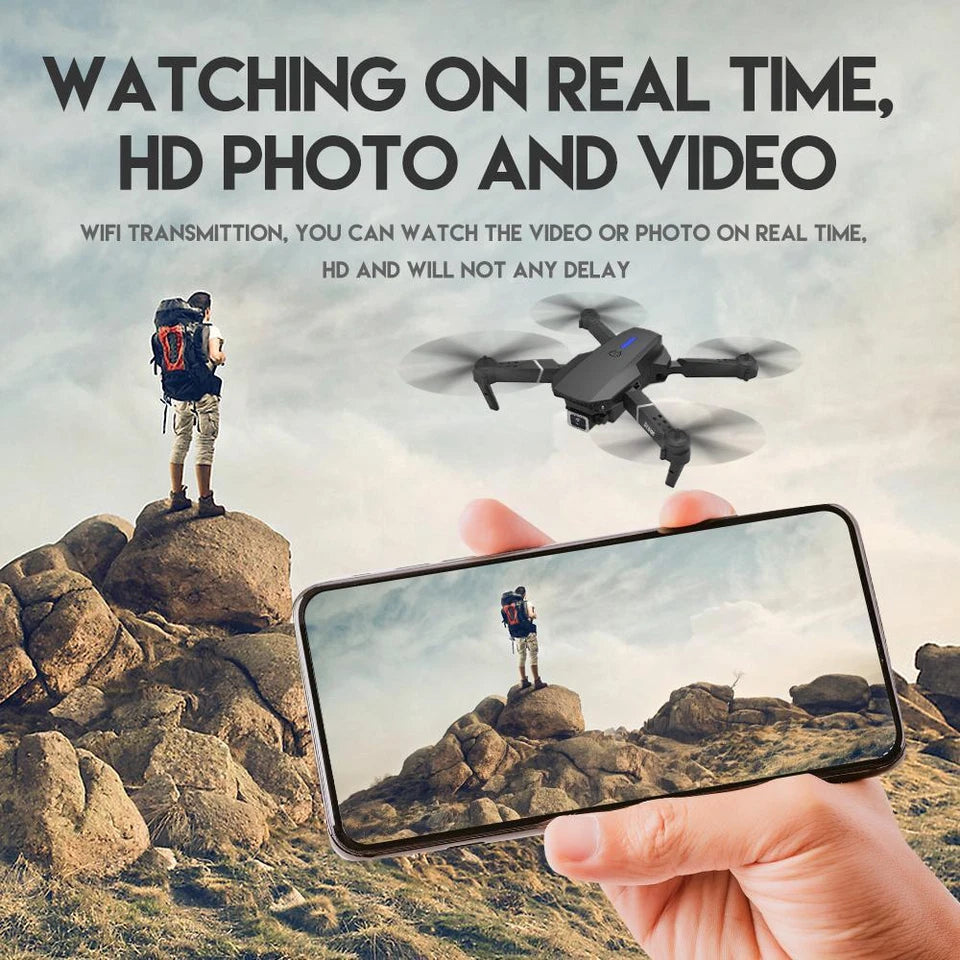 Foldable 4K GPS Drone with HD Camera