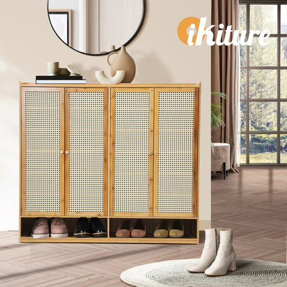Shoes Rack Organiser Shelf 4 Doors 70 Pairs