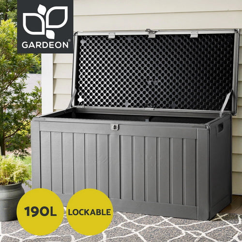 190L Gardeon Outdoor Storage Box