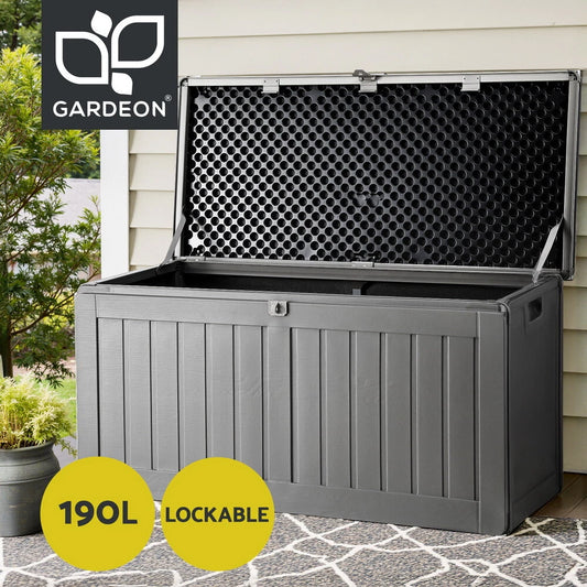 190L Gardeon Outdoor Storage Box