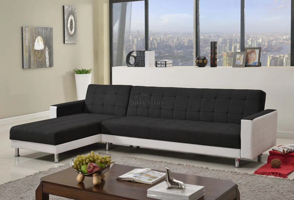 3M Linen Fabric 5 Seater Sofa Bed Modular