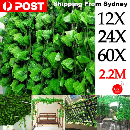 Artificial Ivy Vine Fake Foliage Hanging Leaf
