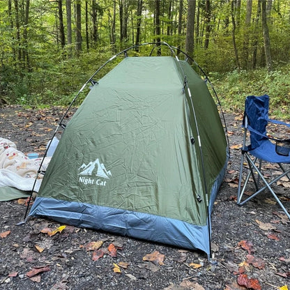 Upgraded 1-2 Person Easy Setup Camping Tent