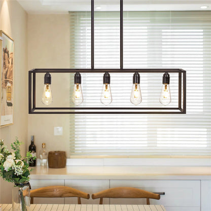 Industrial Kitchen Island Chandelier