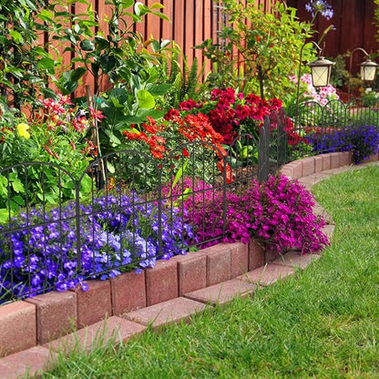 10 Panels Decorative Garden Fence - Canada
