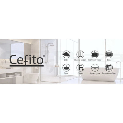 Cefito Bathroom Mirror Cabinet 750x720mm