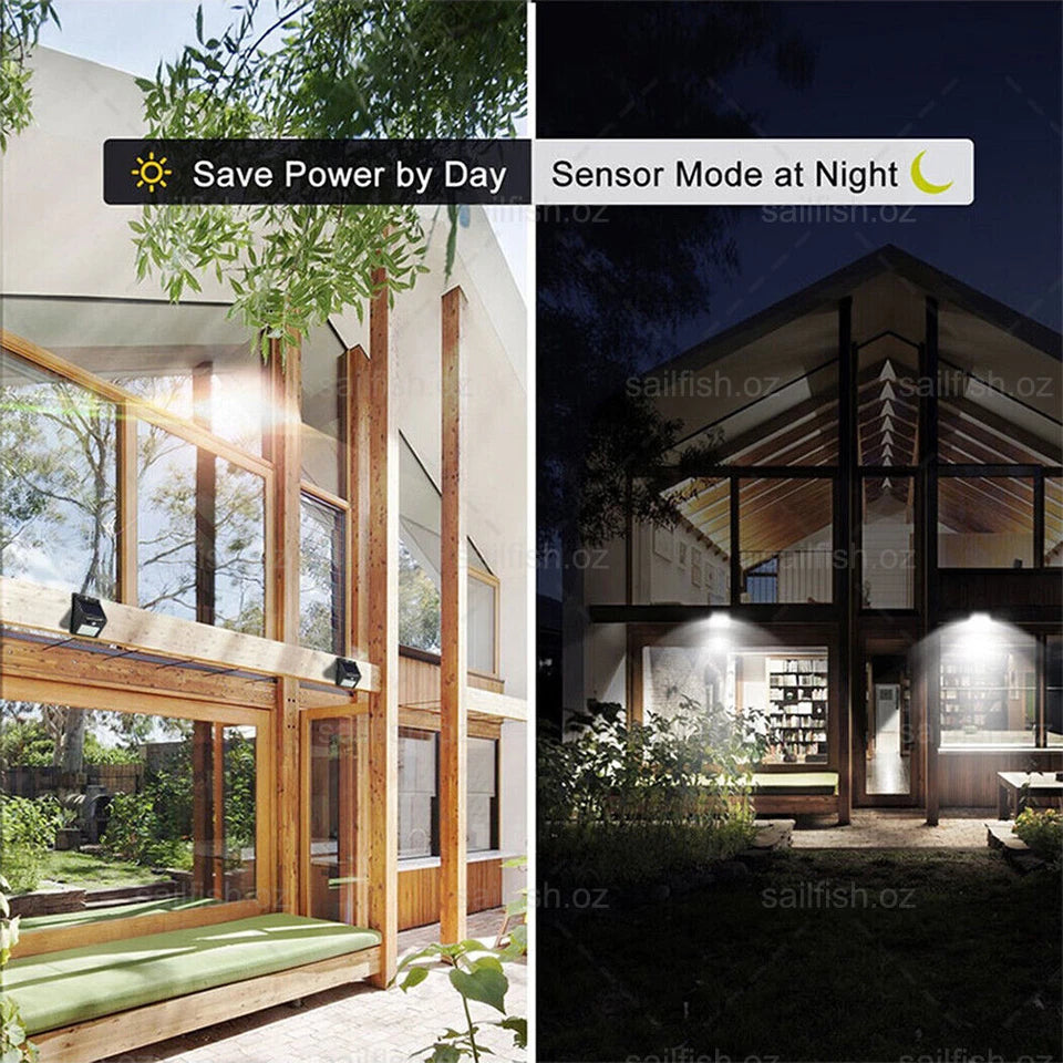4X 20 LED Solar Powered Sensor Light